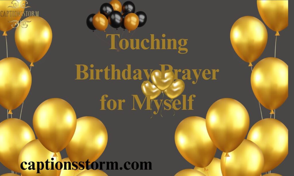 Myself Prayer Thank You God for My Birthday