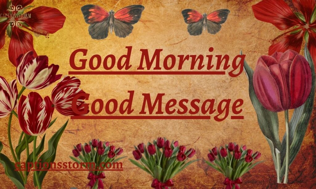 Good Morning Good Message