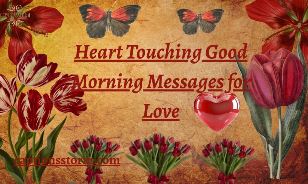 Heart Touching Good Morning Messages for Love