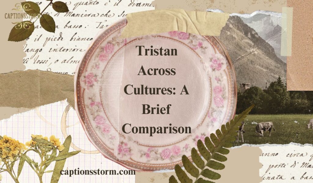 Tristan Across Cultures: A Brief Comparison
