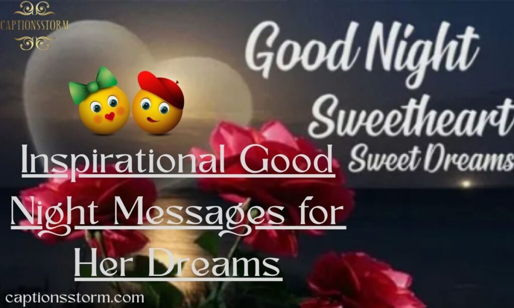 Inspirational Good Night Messages