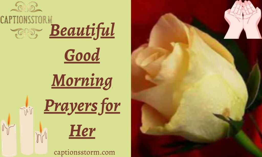 Good Morning Prayers
