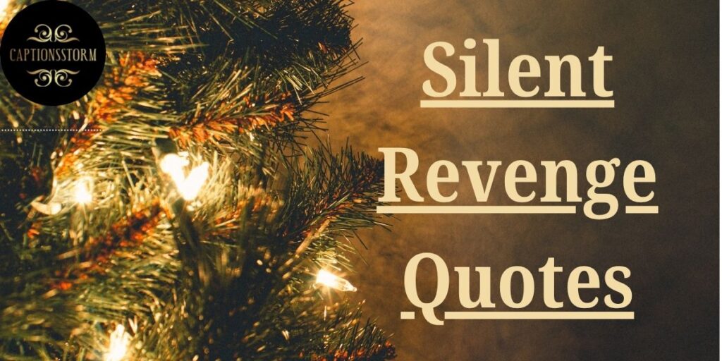 Silent Revenge Quotes
