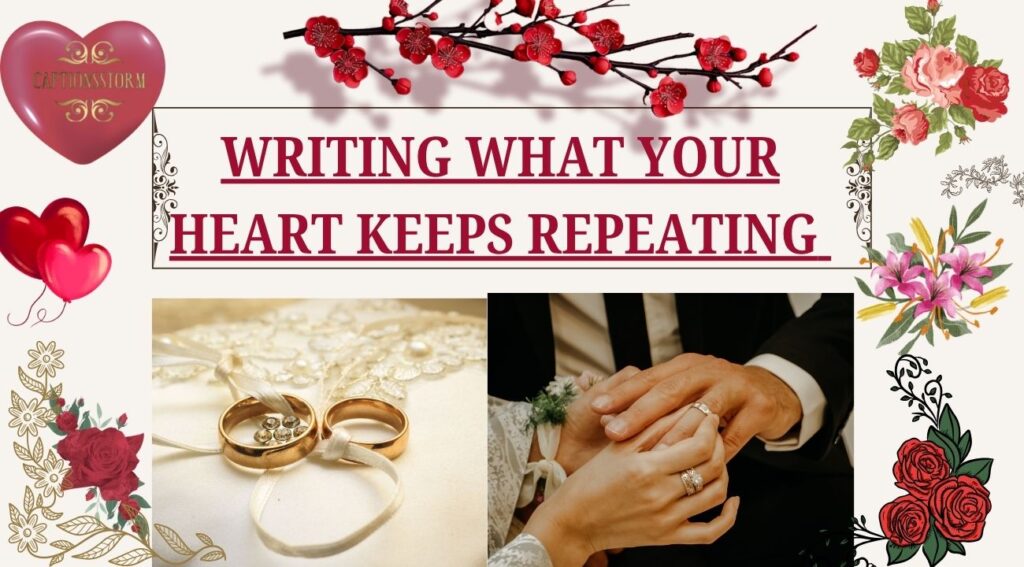 Writing What Your Heart Keeps Repeating 