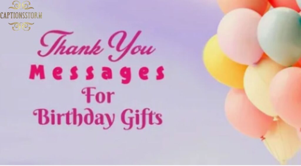 Thank You for the Lovely Gift from Friend