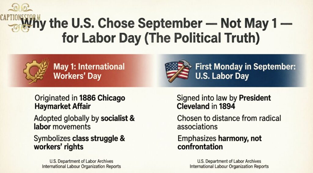 Why the U.S. Chose September — Not May 1 — for Labor Day (The Political Truth)