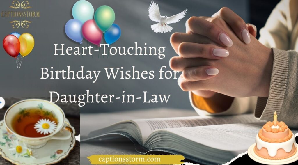 Heart-Touching Birthday Wishes for Daughter-in-Law