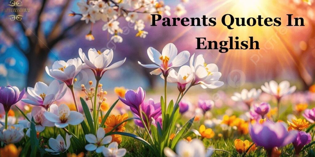 Parents Quotes In English