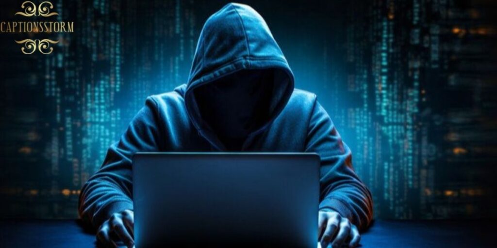 Cyberpunk Hacker Captions With Dark Aesthetic Energy