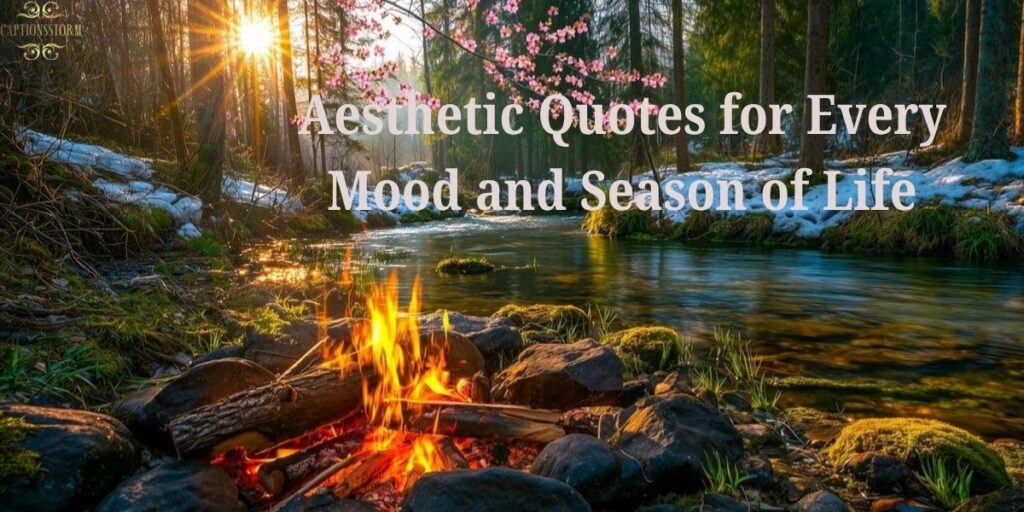 Aesthetic Quotes for Every Mood and Season of Life