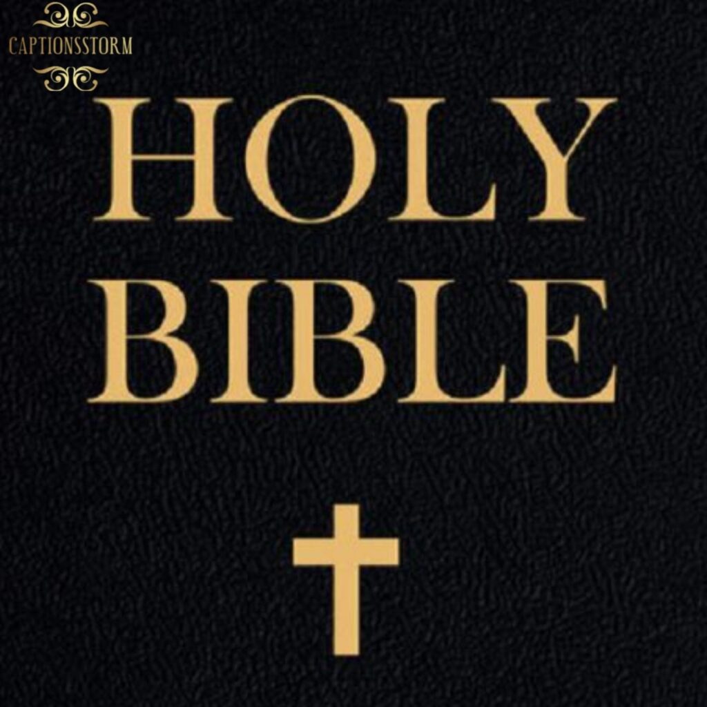 Short Cute Bible Captions