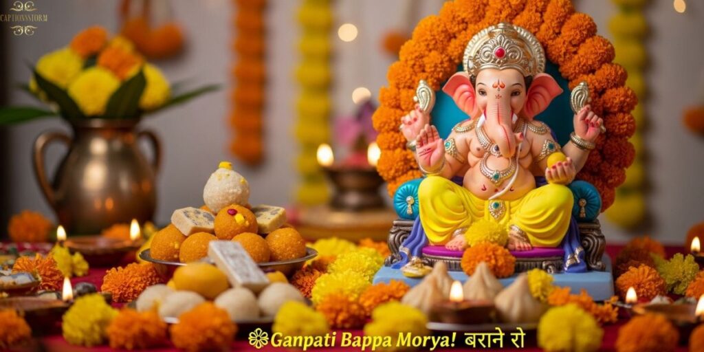 Inspirational Ganpati Captions 