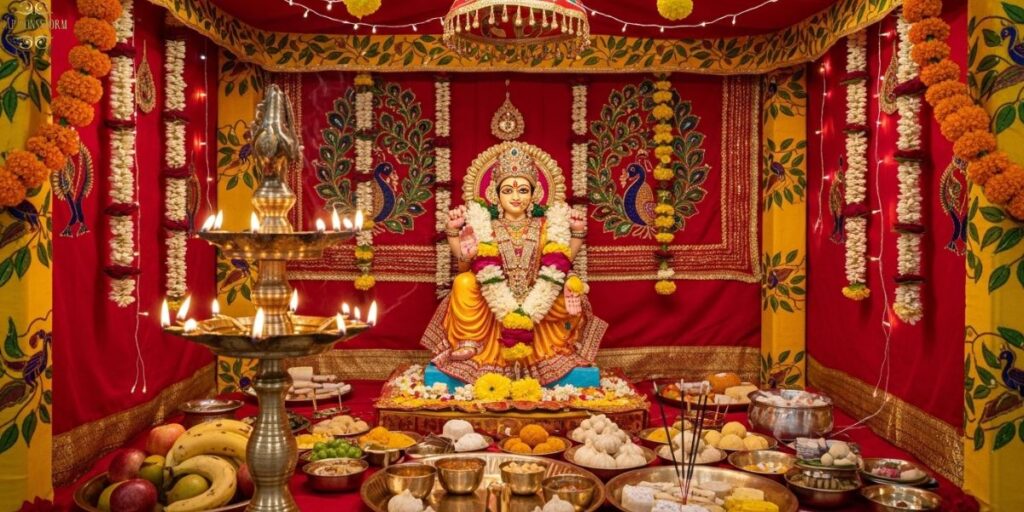 Traditional Ganpati Captions 🌺