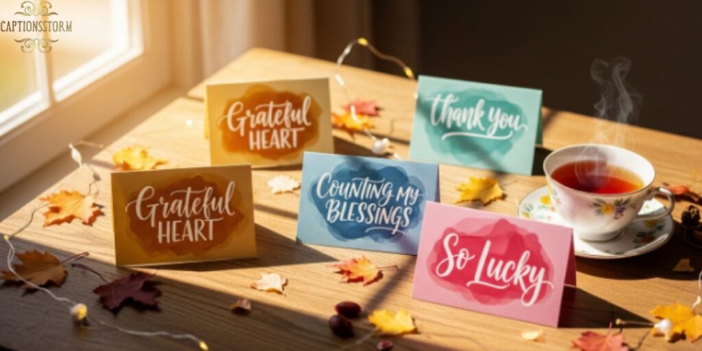 Heartfelt Gratitude Captions for Friends and Family