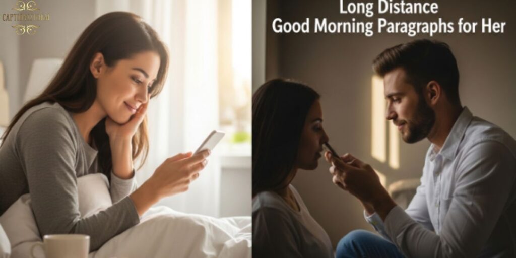 Long Distance Good Morning Paragraphs for Her
