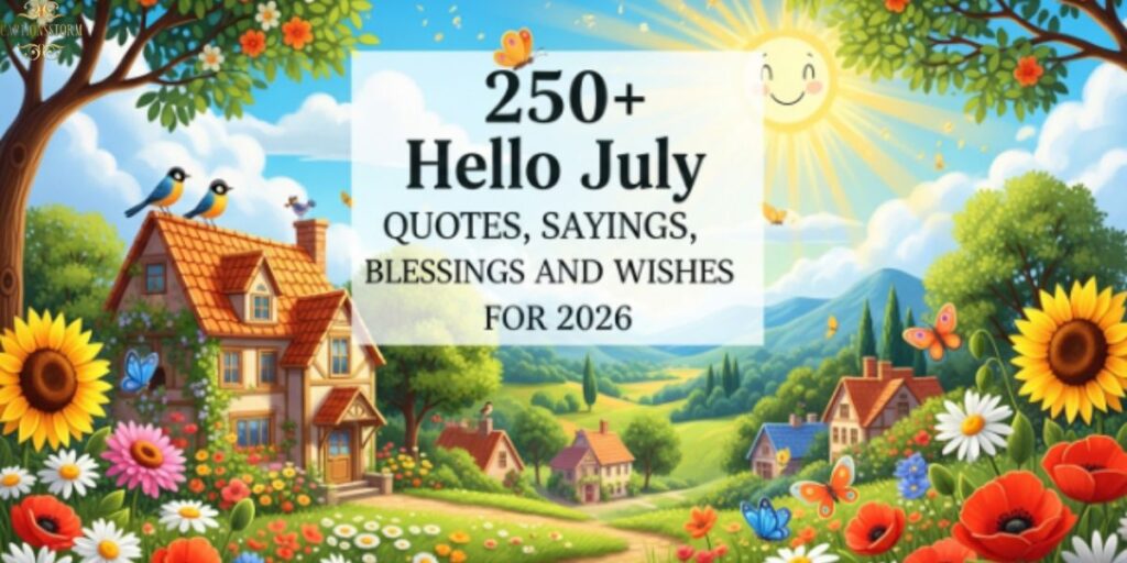 Welcome July Quotes and Sayings