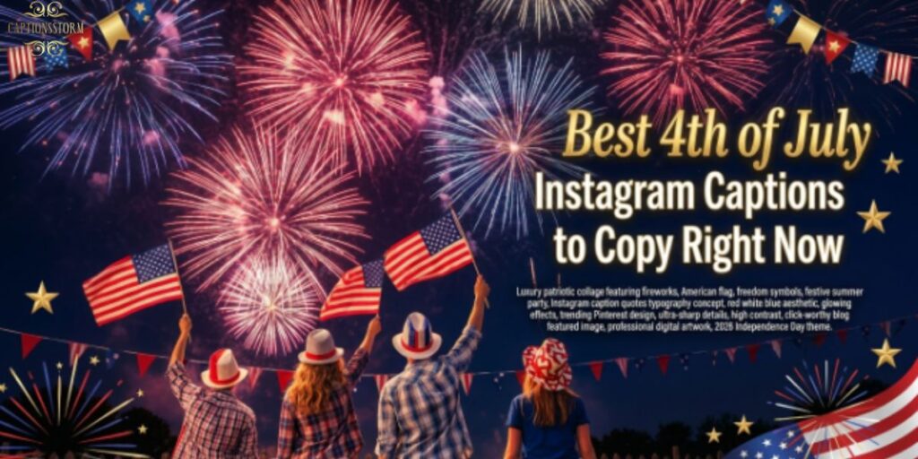 Best 4th of July Instagram Captions to Copy Right Now