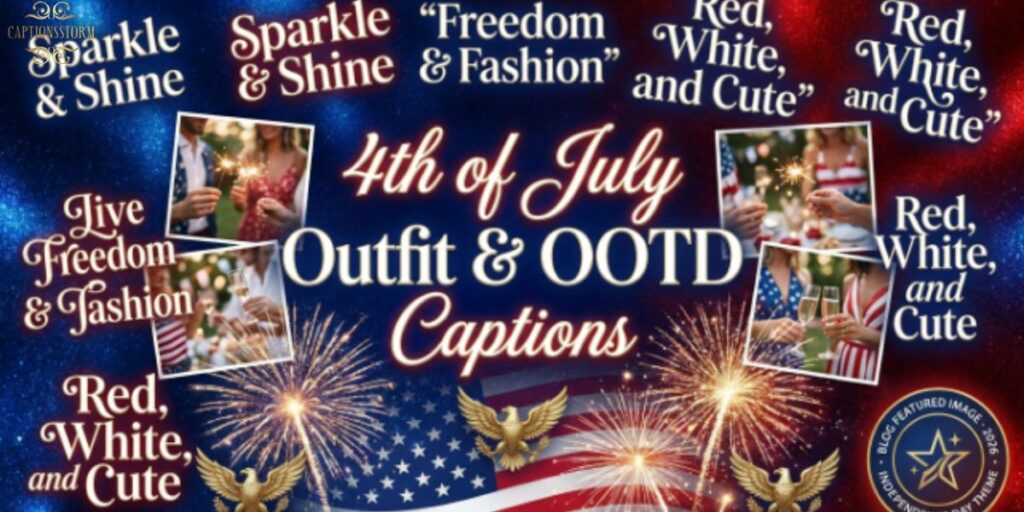 4th of July Outfit and OOTD Captions