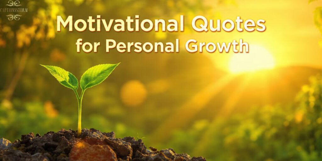 Motivational Quotes for Personal Growth