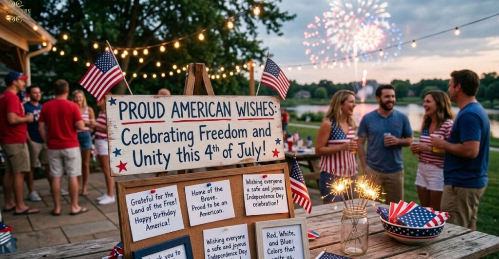 Patriotic 4th of July Wishes: Proud American Messages