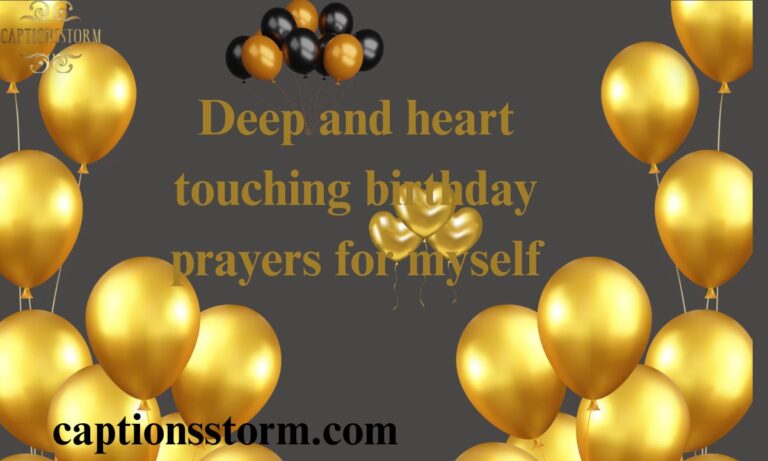 birthday prayers for myself