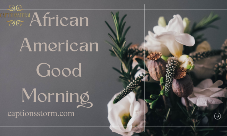 African American Good Morning