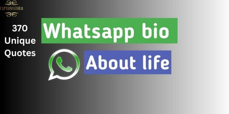 370 Unique Quotes for WhatsApp Bio