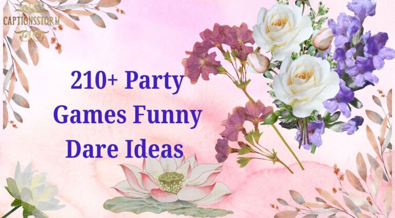 210+ Party Games Funny Dare Ideas