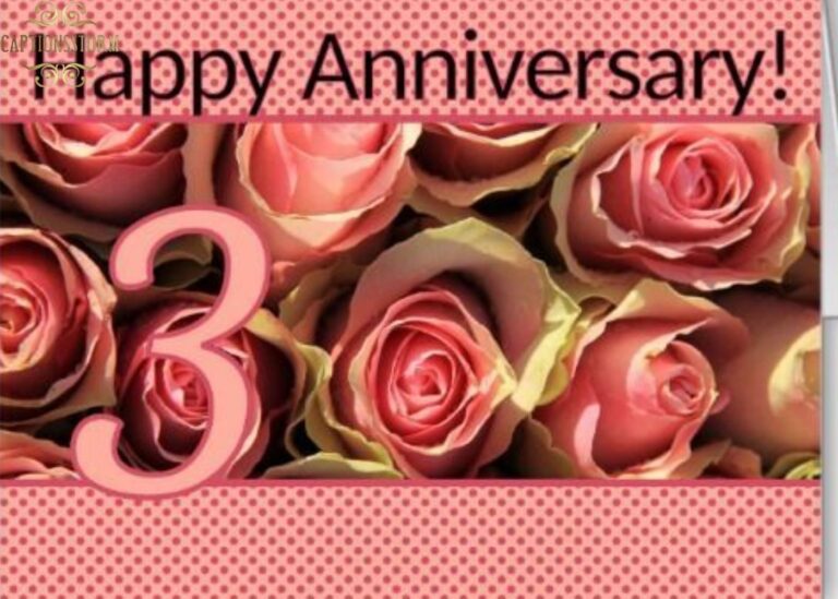3rd Wedding Anniversary