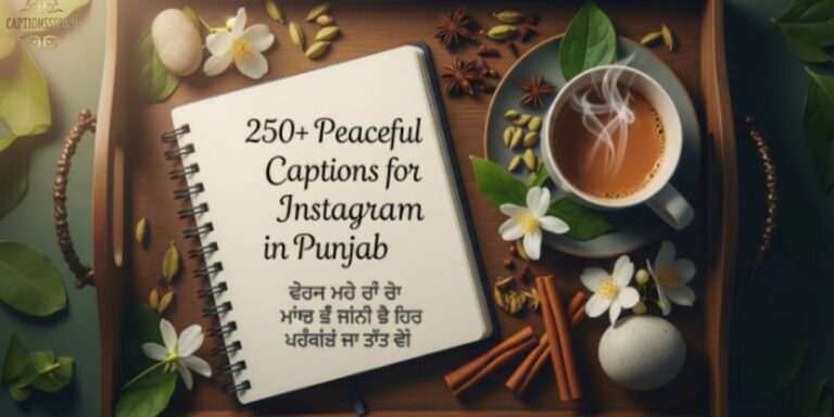 250+ Peaceful Captions for Instagram in Punjabi