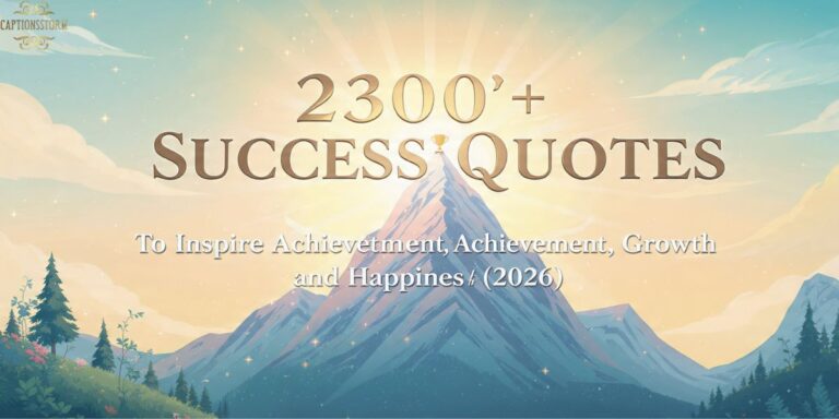2300+ Success Quotes