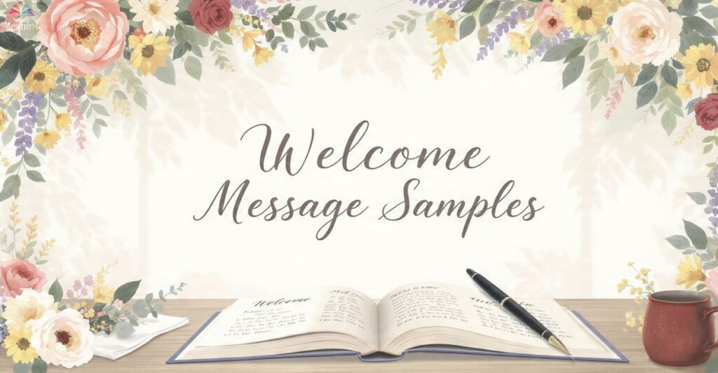 Welcome Message Samples