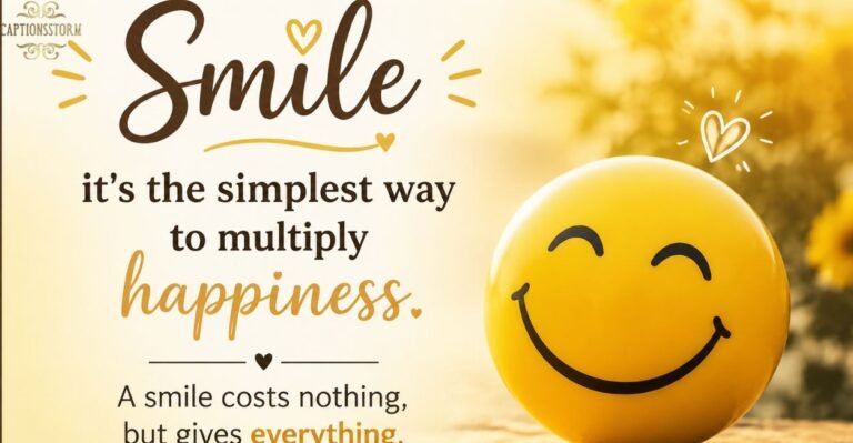 350+ Smile Captions for Instagram