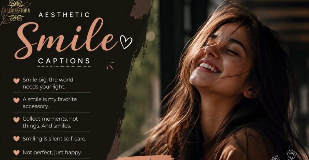 Best Smile Captions for Instagram